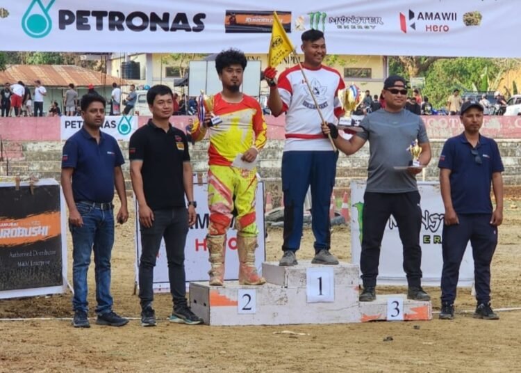 Father-son duo take podium places in Mizoram autocross