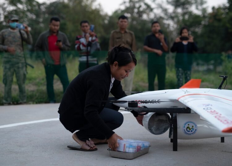700kg meds delivered via drone in rural parts of State since October