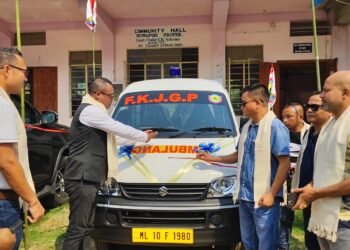FKJGP donates ambulance