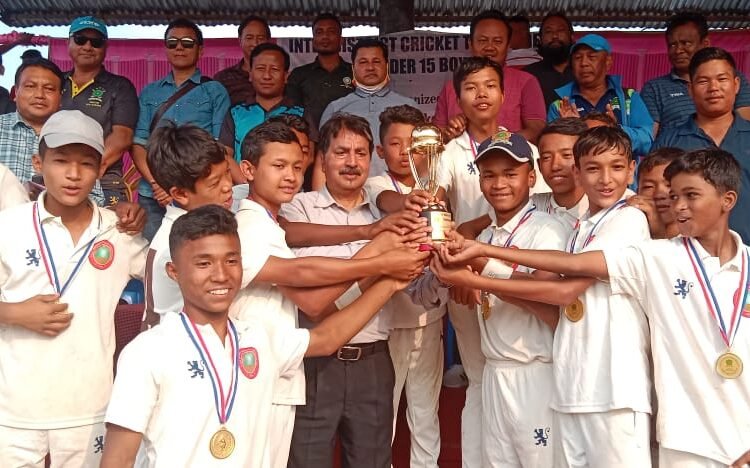 Tura script memorable victory to become champions of U-15 Inter District Cricket Tourney