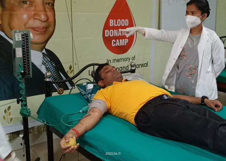 Blood donation camp held in Nongsning