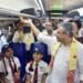 People crowd stations, crossings to get glimpse of northeast’s first Vande Bharat