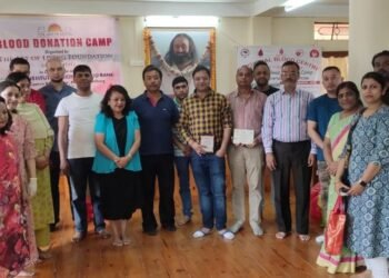Art of Living celebrates founder’s birthday with Shillong blood drive