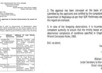 Coal Ministry grants coal mining lease to four persons