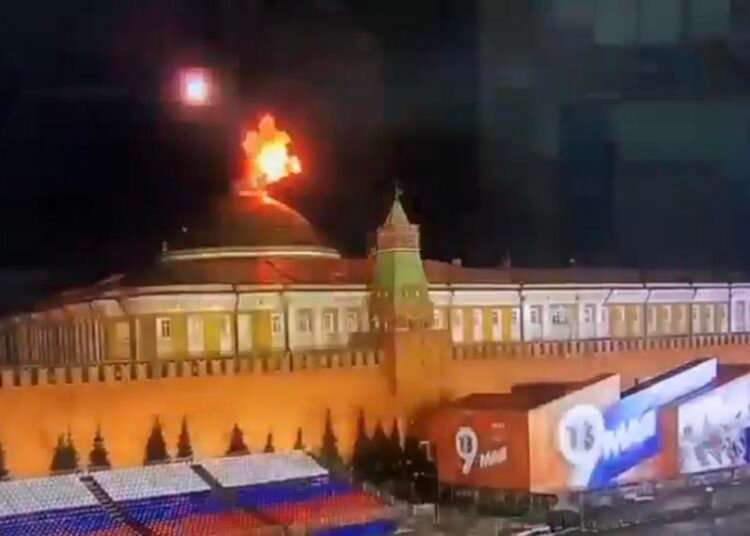 Russia claims Ukraine tried to hit Kremlin; Kyiv denies it