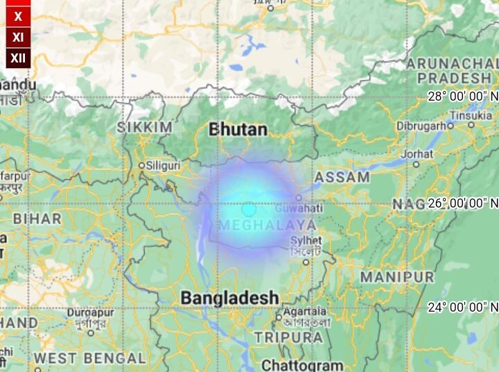 Quake in North Garo Hills