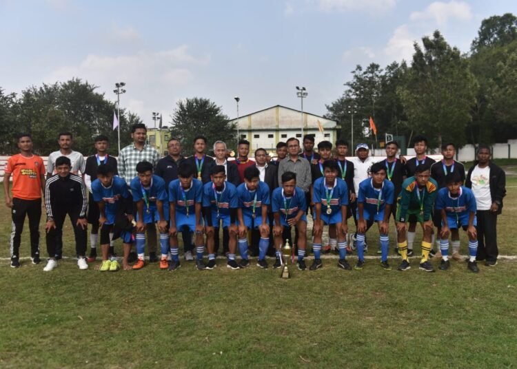 Mawlai Presbyterian HSS win inter-school boys futsal title
