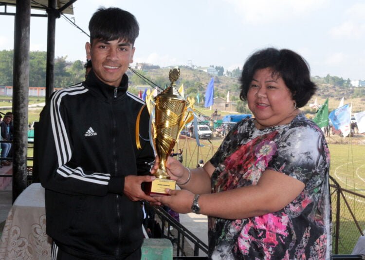 Nativity HS School overall champions of district athletic meet