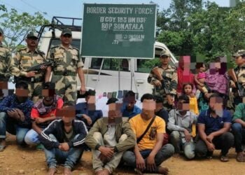 13 illegal Bangladeshi migrants apprehended on EKH border