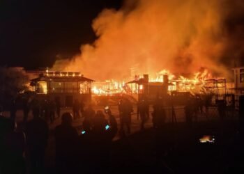 131 years of history reduced to ashes