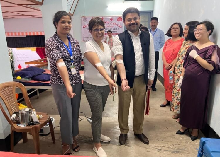 Behavioural change campaign for voluntary blood donation launched in Ri Bhoi