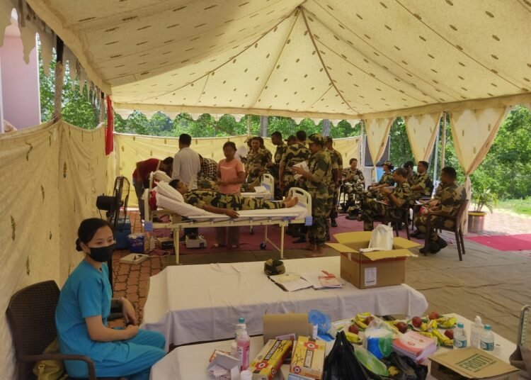 Blood donation camp held in Bewagre