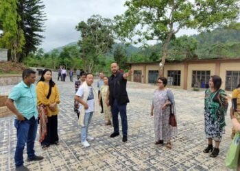 Paul inspects textile hub in Ri-Bhoi