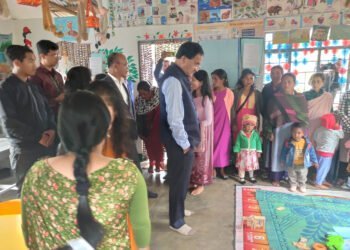 Union MoS happy with status of central schemes in M’laya