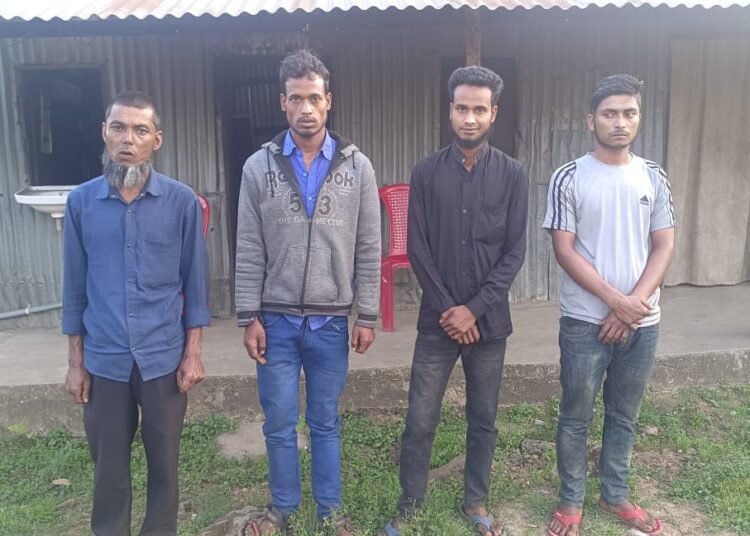 4 Bangladeshis arrested in East Jaiñtia Hills