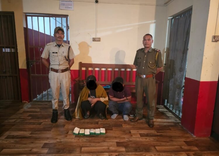 2 drug couriers arrested near Khliehriat