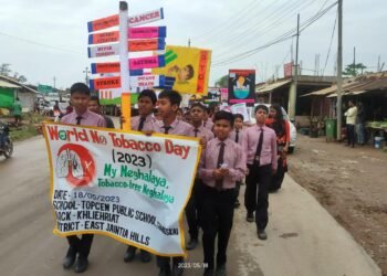 Winners of World No Tobacco campaign in EJH