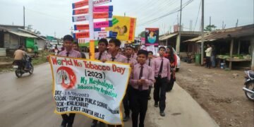Winners of World No Tobacco campaign in EJH