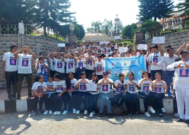 Yogathon held in city to celebrate International Day of Yoga