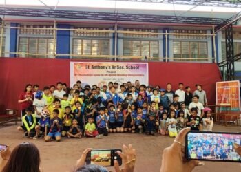 Speed skating event hosted by St Anthony’s