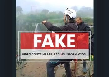 Viral video of bungee jumping at Nohkalikai fake, says Govt