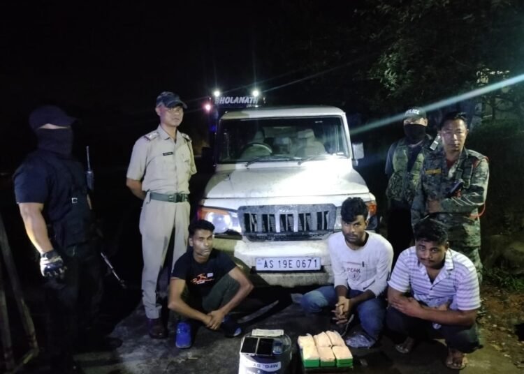 Drug peddlers from Assam arrested with heroin in EJH