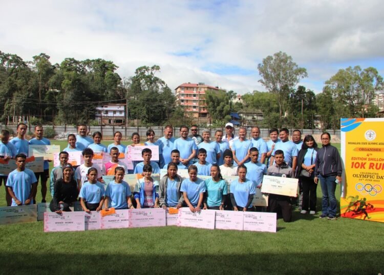 Daniel Wahlang & Balarisha Thyrniang win 2023’s Shillong 10K Run