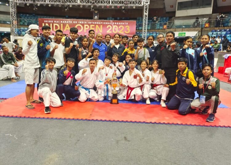 Meghalaya finish 3rd at India Open International Karate Championship