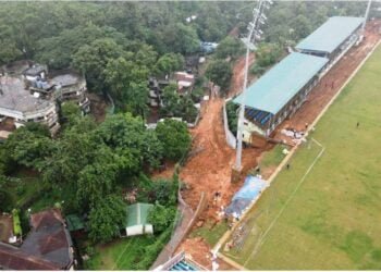 PA SANGMA STADIUM: No fault in construction of wall, says CM