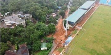 PA SANGMA STADIUM: No fault in construction of wall, says CM