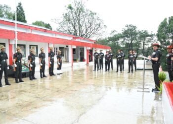 Attestation parade held for 6 first Agniveer recruits