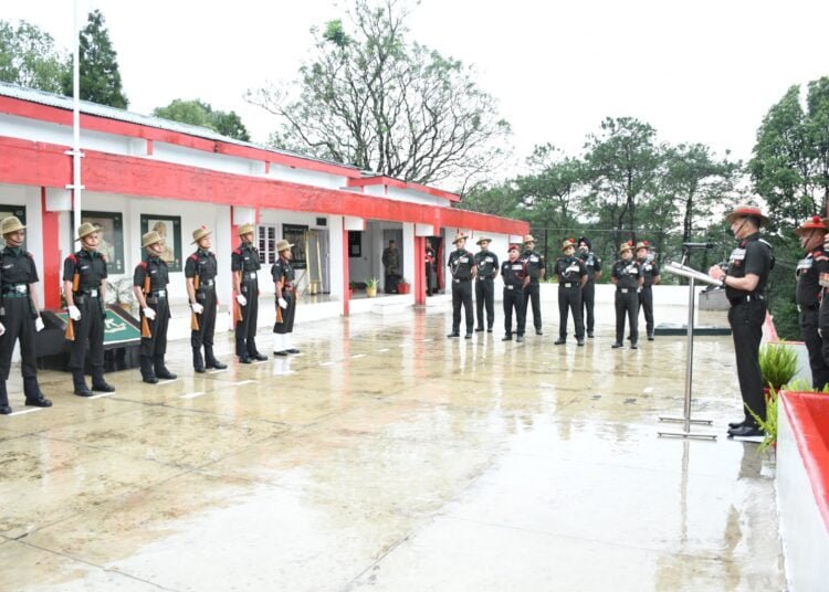 Attestation parade held for 6 first Agniveer recruits