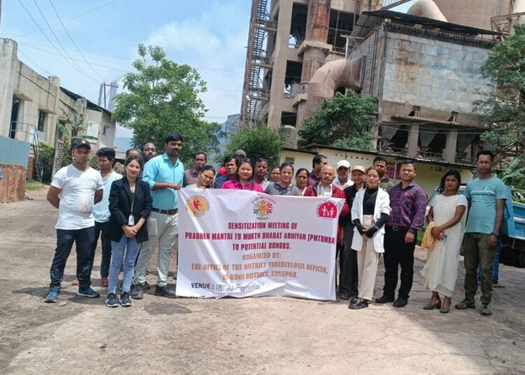 TB sensitisation programme held Nongpoh to encourage donors