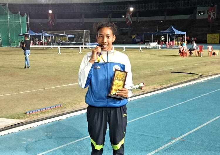Ri-Bhoi athlete wins first medal for Meghalaya at National School Games
