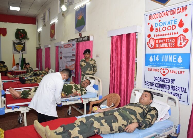 150 BSF personnel donate blood