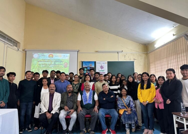 NEHU hosts fellowship lecture on leadership