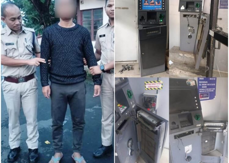 One arrested in 9 ATM vandalism cases
