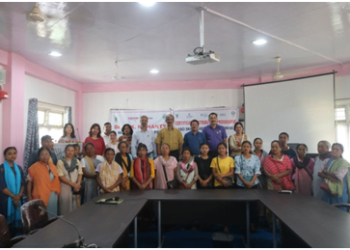 ICAR-ATARI Director interacts with Ri Bhoi farmers