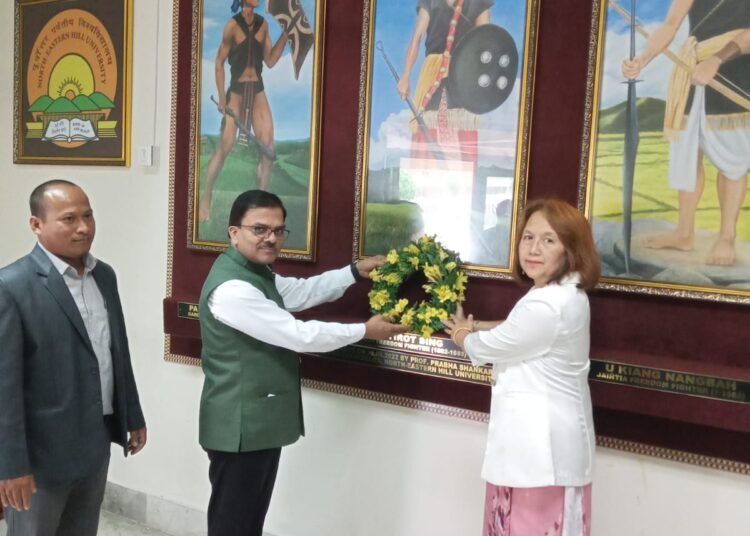 ICAR, NEHU pay tribute to Tirot Sing Syiem