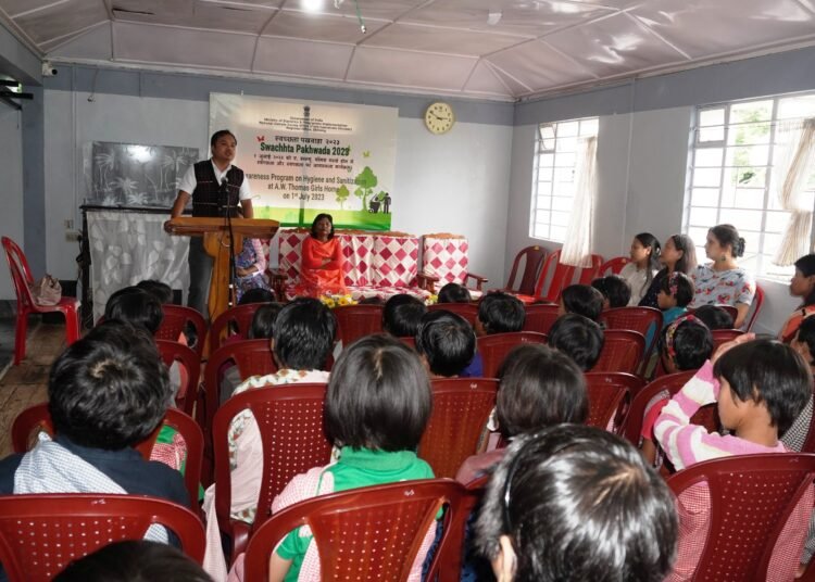 NSSO holds hygiene and sanitation programme in girls’ home