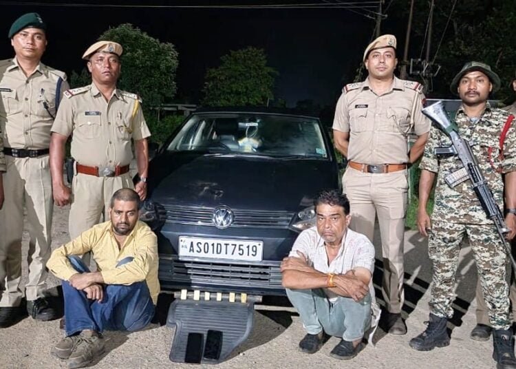 Ri-Bhoi cops seize Rs 35 lakh in gold biscuits from Rajasthan duo