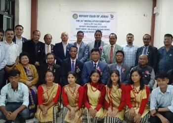Rotary Club Jowai holds installation ceremony