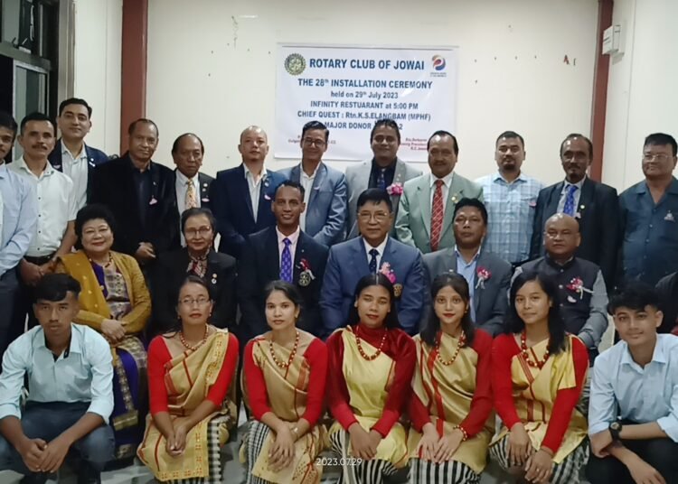 Rotary Club Jowai holds installation ceremony