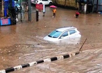 Deluge descends on Jorabat, infra unable to keep up