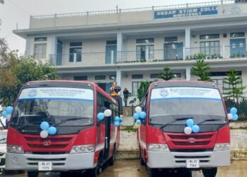 Sngap Syiem College launches buses for students