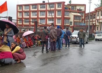 Khanduli residents join JSM on third-day of protest