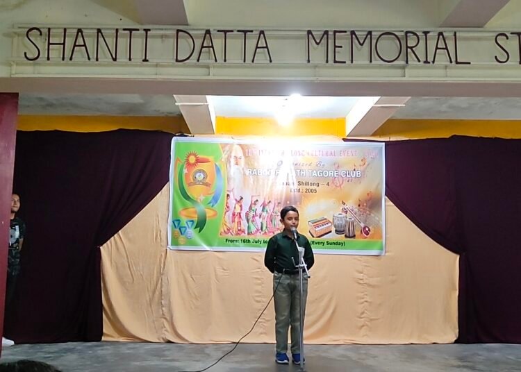 Tagore Club organises Inter Shillong Cultural Event