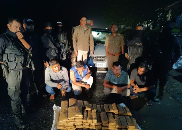 4 arrested with marijuana in EJH