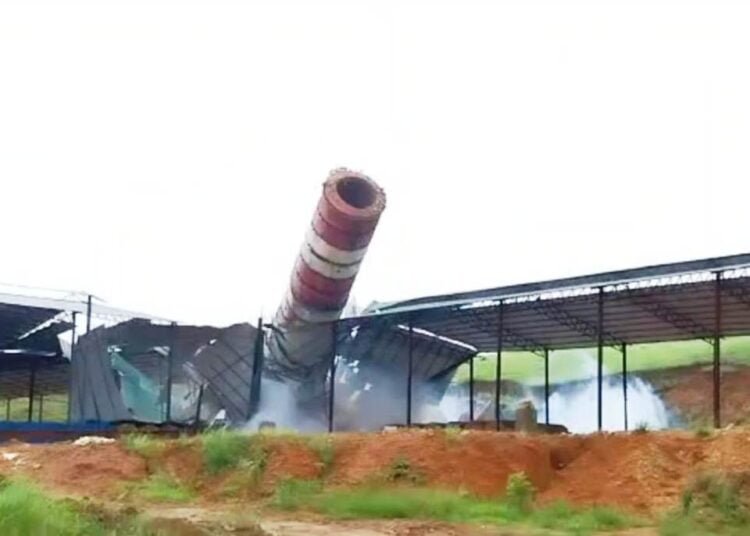 East Jaiñtia Hills begins demolition of illegal coke factories