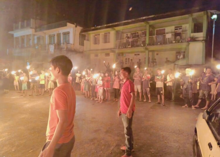 Shella residents protest against power cuts